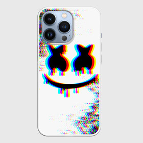 Чехол для iPhone 13 Pro с принтом MARSHMELLOW GLITCH в Петрозаводске,  |  | dj | marshmello | marshmellow | usa | америка | клуб | клубная музыка | мармело | маршмелло | маршмеллоу | музыка | музыкант