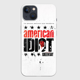 Чехол для iPhone 13 с принтом American Idiot: The Original Broadway Cast Recording   Green Day в Петрозаводске,  |  | american idiot | green day | альтернативный | билли джо армстронг | греен дай | грин дей | гриндей | группа | зелёный день | майк дёрнт | музыка | панк | поп | поппанк | рок | тре кул