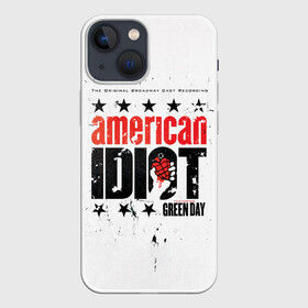 Чехол для iPhone 13 mini с принтом American Idiot: The Original Broadway Cast Recording   Green Day в Петрозаводске,  |  | american idiot | green day | альтернативный | билли джо армстронг | греен дай | грин дей | гриндей | группа | зелёный день | майк дёрнт | музыка | панк | поп | поппанк | рок | тре кул