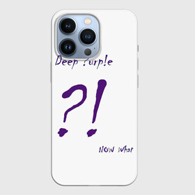 Чехол для iPhone 13 Pro с принтом Now What Deep Purple в Петрозаводске,  |  | deep purple | альбом | гловер | группа | дееп | деп | ди | дип перпл | диперпл | дипперпл | иэн гиллан | иэн пэйс | лого | логотип | метал | морс | пепл | прогрессивный | психоделический | рок | символ | хард