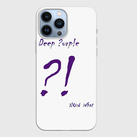 Чехол для iPhone 13 Pro Max с принтом Now What Deep Purple в Петрозаводске,  |  | deep purple | альбом | гловер | группа | дееп | деп | ди | дип перпл | диперпл | дипперпл | иэн гиллан | иэн пэйс | лого | логотип | метал | морс | пепл | прогрессивный | психоделический | рок | символ | хард