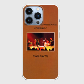 Чехол для iPhone 13 Pro с принтом Made in Japan   Deep Purple в Петрозаводске,  |  | deep purple | альбом | гловер | группа | дееп | деп | ди | дип перпл | диперпл | дипперпл | иэн гиллан | иэн пэйс | лого | логотип | метал | морс | пепл | прогрессивный | психоделический | рок | символ | хард