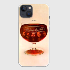 Чехол для iPhone 13 с принтом Come Taste the Band   Deep Purple в Петрозаводске,  |  | Тематика изображения на принте: deep purple | альбом | гловер | группа | дееп | деп | ди | дип перпл | диперпл | дипперпл | иэн гиллан | иэн пэйс | лого | логотип | метал | морс | пепл | прогрессивный | психоделический | рок | символ | хард