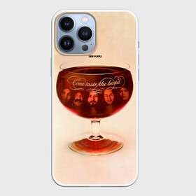 Чехол для iPhone 13 Pro Max с принтом Come Taste the Band   Deep Purple в Петрозаводске,  |  | Тематика изображения на принте: deep purple | альбом | гловер | группа | дееп | деп | ди | дип перпл | диперпл | дипперпл | иэн гиллан | иэн пэйс | лого | логотип | метал | морс | пепл | прогрессивный | психоделический | рок | символ | хард