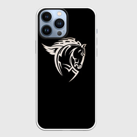 Чехол для iPhone 13 Pro Max с принтом Конь армейский в Петрозаводске,  |  | армейцы | конь | красно синие | рпл | русский футбол | футбол | цвбп | цска