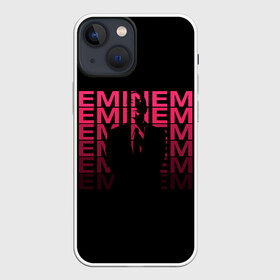 Чехол для iPhone 13 mini с принтом Маршалл Мэтерс третий в Петрозаводске,  |  | eminem | hip hop | rap | rep | исполнители | исполнитель | маршал мэтерс | маршалл | музыка | реп | эминем | эминэм