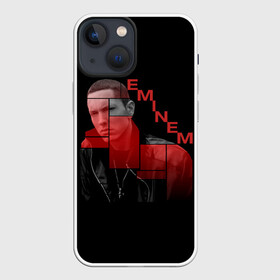 Чехол для iPhone 13 mini с принтом Marshall Bruce Mathers в Петрозаводске,  |  | eminem | hip hop | rap | rep | исполнители | исполнитель | маршалk мэтерс | музыка | реп | эминем | эминэм