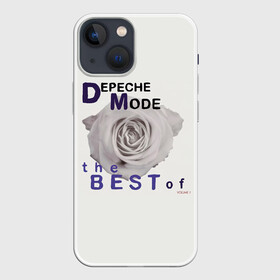 Чехол для iPhone 13 mini с принтом The Best Of, Volume 1   Depeche Mode в Петрозаводске,  |  | depeche mode | альтернативный | вестник моды | группа | депеш мод | депешмод | дэйв гаан | индастриал | мартин гор | музыка | новая волна | роза | рок | синти поп | электроник | энди флетчер