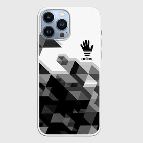 Чехол для iPhone 13 Pro Max с принтом ADIOS | АДИОС в Петрозаводске,  |  | adidas | adios | адид | адиос | адьёс | адьос | одиас | рука