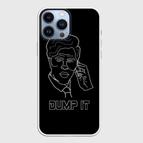 Чехол для iPhone 13 Pro Max с принтом Богданов Dump It в Петрозаводске,  |  | bogdanoff | crypto | cryptocurrency | dump it | memes. крипта | биткоин | богданов | братья богдановы | криптовалюта | мем | мемы | пластические операции | эфир