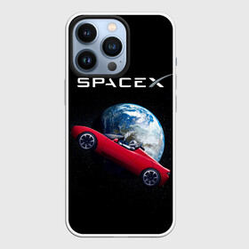 Чехол для iPhone 13 Pro с принтом Space X Zero gravity car в Петрозаводске,  |  | Тематика изображения на принте: american | astronaut | car | company | elon musk | in space | manufacturer | plane | space technology | space x | tesla | автомобиль | американская | астронавт | в космосе | илон маск | компания | космическая техника | планета земля | произ