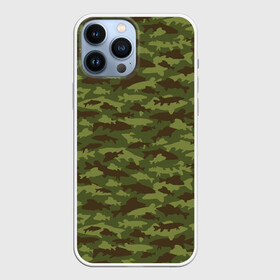 Чехол для iPhone 13 Pro Max с принтом Рыбак (камуфляж из рыб) в Петрозаводске,  |  | camouflage | fish | fishing | military | блесна | воблер | донка | закидушка | камуфляж | крючок | милитари | подсак | поплавок | природа | рыба | рыбак | рыбалка | рыбалка камуфляж | рыбная ловля | рыболов | садок