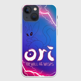 Чехол для iPhone 13 mini с принтом Ori | 18+ в Петрозаводске,  |  | moon studios | ori and the will of the wisps | блуждающий огонек | блуждающий огонь | дух ори | ку | ори и блуждающие огоньки | сеир