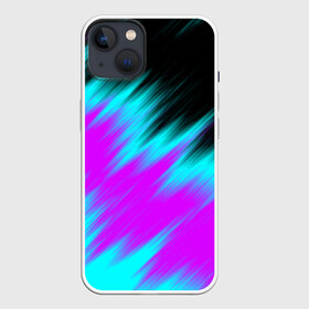 Чехол для iPhone 13 с принтом НЕОНОВЫЕ ПОЛОСЫ И НИЧЕГО ЛИШНЕГО   NEON STRIPES в Петрозаводске,  |  | abstraction | geometry | hexagon | neon | paints | stripes | texture | triangle | абстракция | брызги | геометрия | краски | неон | соты | текстура