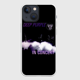 Чехол для iPhone 13 mini с принтом Live at Long Beach 1976   Deep Purple в Петрозаводске,  |  | deep purple | альбом | гловер | группа | дееп | деп | ди | дип перпл | диперпл | дипперпл | иэн гиллан | иэн пэйс | лого | логотип | метал | морс | пепл | прогрессивный | психоделический | рок | символ | хард