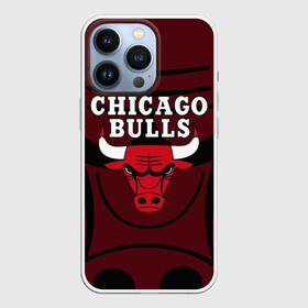 Чехол для iPhone 13 Pro с принтом CHICAGO BULLS | ЧИКАГО БУЛЛС НА ФОНЕ в Петрозаводске,  |  | 23 | bulls | chicago bulls | jordan | logo | michael jordan | nba | paris saint germain | psg | red | sport | быки | джордан | лого | майкл джордан | псж | спорт | чикаго буллс