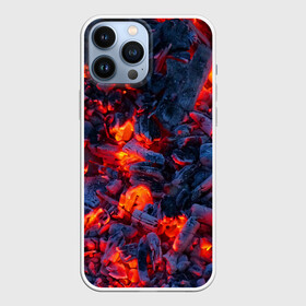 Чехол для iPhone 13 Pro Max с принтом Магия углей в Петрозаводске,  |  | ash | bonfire | coals | fire | heat | magic | nature | smoldering | tourism | woody | древесные | жар | костер | магия | огонь | пепел | природа | тлеющие | туризм | угли