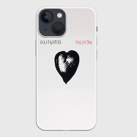 Чехол для iPhone 13 mini с принтом One by One   Foo Fighters в Петрозаводске,  |  | ff | foo fighters | альтернативный | группа | дэйв грол | крис шифлетт | метал | музыка | надпись | нэйт мендел | постгранж | пэт смир | рок | тейлор хокинс | фу файтерс | фф | хард | хардрок | черное сердце