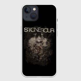 Чехол для iPhone 13 с принтом Stone Sour Art в Петрозаводске,  |  | alternative | metall | music | rock | stone sour | альтернатива | джеймс рут | джонни чоу | джош рэнд | джоэл экман | кори тейлор | кристиан мартуччи | металл | музыка | рой майорга | рок | стон соур