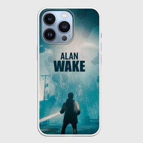 Чехол для iPhone 13 Pro с принтом Алан Уэйк арт в Петрозаводске,  |  | action | adventure | alan | entertainment | game | horror | remedy | survival | wake | алан | брайт | игра | лес | ночь | триллер | уэйк | фоллс | фонарик | хоррор | экшн