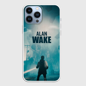 Чехол для iPhone 13 Pro Max с принтом Алан Уэйк арт в Петрозаводске,  |  | action | adventure | alan | entertainment | game | horror | remedy | survival | wake | алан | брайт | игра | лес | ночь | триллер | уэйк | фоллс | фонарик | хоррор | экшн