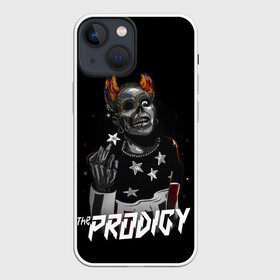 Чехол для iPhone 13 mini с принтом THE PRODIGY FLINT в Петрозаводске,  |  | dance | electrodance | flint | music | prodigy | rock | techno | диско | дэнс | кит | музыка | продиджи | танцевалбная | техно | флинт