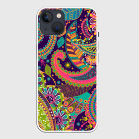 Чехол для iPhone 13 с принтом Яркий красочный узор в Петрозаводске,  |  | bright | colorful | pattern | красочные | узор | яркие