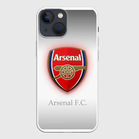 Чехол для iPhone 13 mini с принтом F.C. Arsenal в Петрозаводске,  |  | arsenal | арсенал | игра | клуб | спорт | футбол