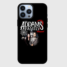 Чехол для iPhone 13 Pro Max с принтом Адамсы в Петрозаводске,  |  | halloween | the addams family 2 | адамсы | гомес | горящий тур | мартиша | мультфильм | семейка аддамс | ужасы | хэллоуин