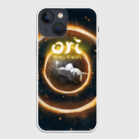 Чехол для iPhone 13 mini с принтом Ori and Flower в Петрозаводске,  |  | moon studios | ori and the will of the wisps | блуждающий огонек | блуждающий огонь | дух ори | ку | ори и блуждающие огоньки | сеир