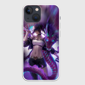 Чехол для iPhone 13 mini с принтом LEAGUE OF LEGENDS AKALI   ЛИГА ЛЕГЕНД АКАЛИ в Петрозаводске,  |  | akali | hero | kda mas | league of legends | lol | акали | герой | лига легенд | лол