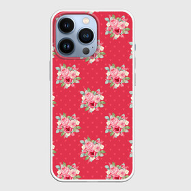 Чехол для iPhone 13 Pro с принтом Красные цветы розы в Петрозаводске,  |  | flowers | весна | лето | розочка | розы | цветочки | цветы