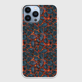 Чехол для iPhone 13 Pro Max с принтом неоновая лава в Петрозаводске,  |  | вулкан | лава | неон | паттерн | поверхность | сила | супермен | текстура | энергия