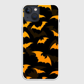 Чехол для iPhone 13 с принтом ЛЕТУЧИЕ МЫШИ НОЧЬ ХЕЛЛОУИН   HALLOWEEN NIGHT BATS в Петрозаводске,  |  | bats | bones | ghost | halloween | night | pumpkin | skull | кости | летучие мыши | ночь | приведение | призрак | скелет | тыква | хеллоуин | хоррор | хэллоуин