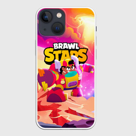 Чехол для iPhone 13 mini с принтом Опасная Meg Brawl Stars в Петрозаводске,  |  | brawl | brawl stars | brawlstars | mec | meg | бравл | бравлстарс | мег | мек | мэг | мэк