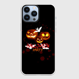 Чехол для iPhone 13 Pro Max с принтом Кровавый Halloween в Петрозаводске,  |  | Тематика изображения на принте: halloween | день всех святых | кровь | летучая мышь | тыква | хэллоуин