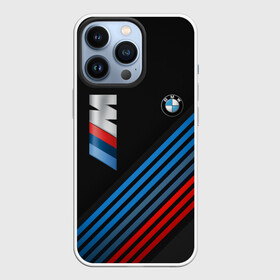 Чехол для iPhone 13 Pro с принтом BMW STRIPE в Петрозаводске,  |  | bmw | авто | автомобиль | бмв | логотип | марка | машина | модель