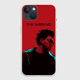 Чехол для iPhone 13 с принтом The red weekend в Петрозаводске,  |  | hip hop | rap | rep | the weekend | зэ викенд | зэ уикенд | исполнители | исполнитель | музыка | реп | эйбел тесфайу