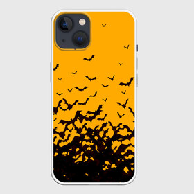 Чехол для iPhone 13 с принтом ХЕЛЛОУИНСКИЕ ЛЕТУЧИЕ МЫШИ в Петрозаводске,  |  | bat | bats | halloween | haloween | летучая мышь | летучие мыши | хеллоин | хеллоуин | хелоин | хелоуин | хэллоин | хэллоуин | хэлоин | хэлоуин