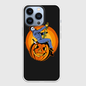 Чехол для iPhone 13 Pro с принтом Тыква шар. Майкл в Петрозаводске,  |  | ball | halloween | jack | killer | knife | lamp | michael | myers | mystic | pumpkin | джека | лампа | майерс | майкл | мистика | нож | светильник | тыква | хэллоуин | шар