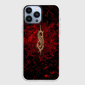 Чехол для iPhone 13 Pro Max с принтом Slipknot RED | Рок Слипкнот в Петрозаводске,  |  | grunge | logo | metal | music | rock | slipknot | брызги | гранж | группа | капли | козел | краски | кровь | логотип | металл | музыка | надпись | пентаграмма | потертости | рок | слипкнот | точки | трещины | узор | цифры