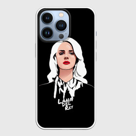 Чехол для iPhone 13 Pro с принтом Lana Black в Петрозаводске,  |  | Тематика изображения на принте: lana del ray | pop music | исполнитель | исполнительница | лана дел рэй | музыка | поп | попса