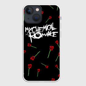 Чехол для iPhone 13 mini с принтом MY CHEMICAL ROMANCE РОЗЫ | MCR ROSES в Петрозаводске,  |  | music | my chemical romance | rock | roses | боб брайар | джеймс дьюис | джерард уэи | майки уэи | музыка | розы | рок | рэй торо | фрэнк айеро