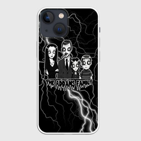 Чехол для iPhone 13 mini с принтом Addams family | Семейка Аддамс в Петрозаводске,  |  | адамс | аддамс | гомес | гомэс | мультфильм | пагзли | пагсли | семейка адамс | семейка аддамс | уэнздэй