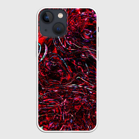 Чехол для iPhone 13 mini с принтом Просто подумай   just think в Петрозаводске,  |  | abstract glitch | liquid | абстракция | геометрия | глитч | глич | жидкость | ликвид | милитари | модные узоры жидкости | сознание | узоры
