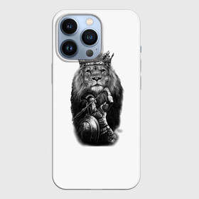 Чехол для iPhone 13 Pro с принтом Лев Король в Петрозаводске,  |  | animals | вмиреживотных | животные | животныймир | звери | зверь | король | лев | питомец | природа