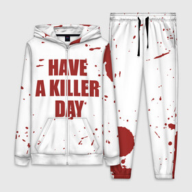 Женский костюм 3D с принтом blood have a killer day Dexter в Петрозаводске,  |  | blood | dexter | have a killer day | брызги крови | декстер | кровь | правосудие декстера | хэллоуин