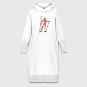 Платье удлиненное хлопок с принтом SHEREGESH GIRL в Петрозаводске,  |  | горнолыжка | горы | склон | сноуборд | шерегеш