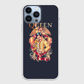 Чехол для iPhone 13 Pro Max с принтом Queen   Фредди Меркьюри в Петрозаводске,  |  | freddie mercury | queen | quen | глэм | квин | королева | куин | меркури | меркьюри | музыкант | мэркури | певец | песня | поп | рок группа | фаррух булсара | фредди | фреди | хард | хардрок