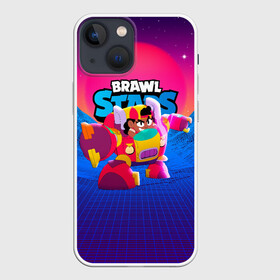 Чехол для iPhone 13 mini с принтом Мег BrawlStars трансформер в Петрозаводске,  |  | brawl | brawl stars | brawlstars | mec | meg | бравл | бравлстарс | мег | мек | мэг | мэк